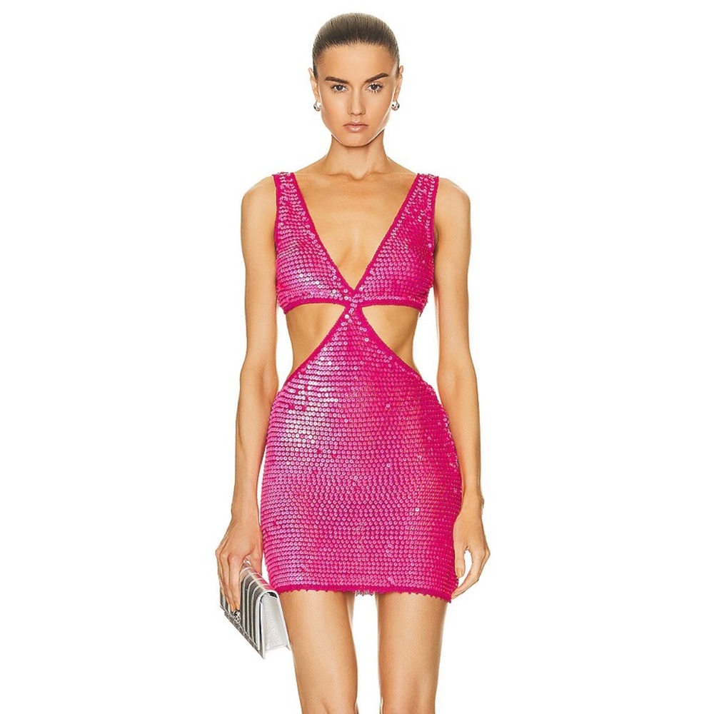 Retrofete Crystal Crochet Dress